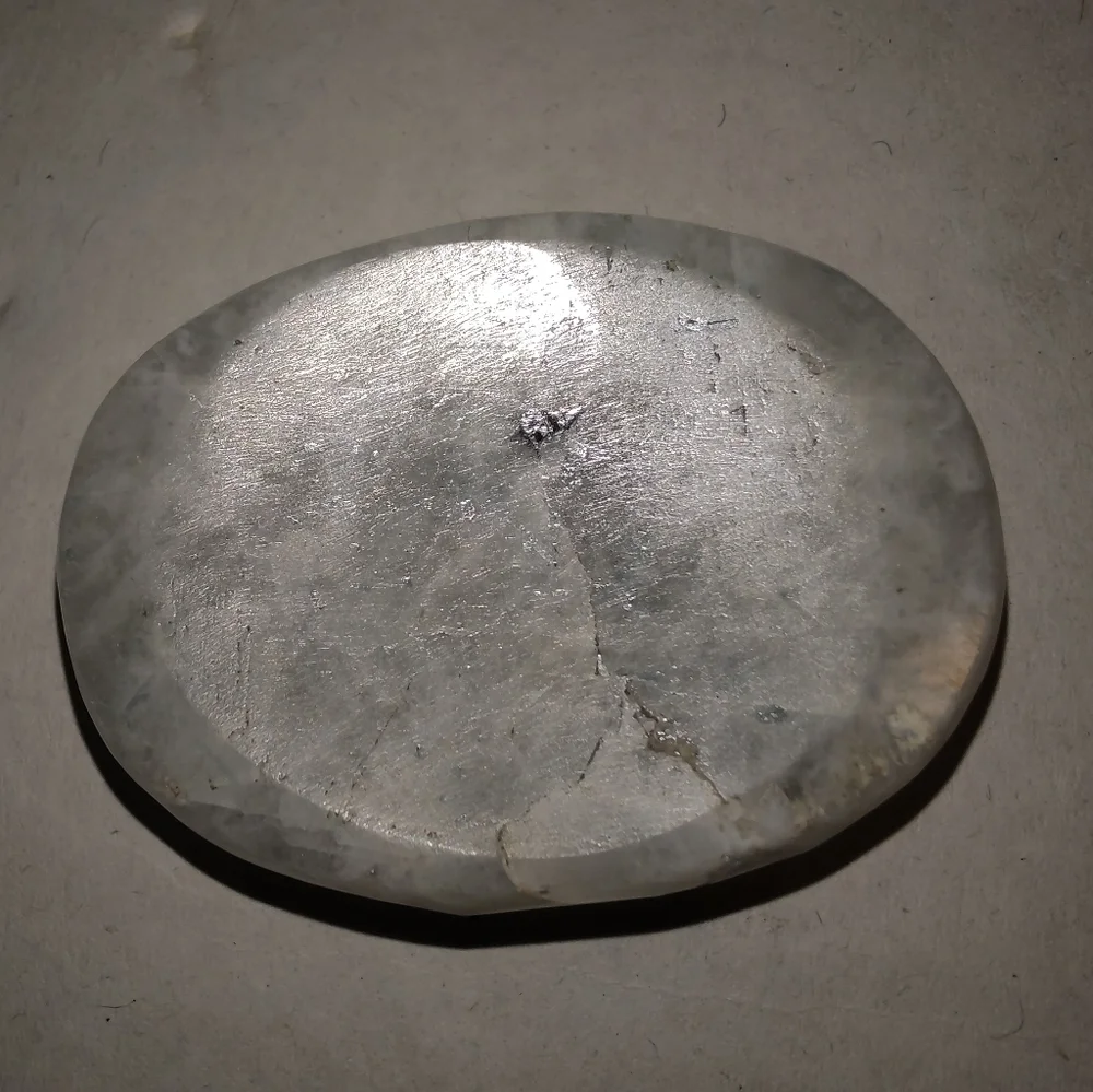 Moonstone worry stone. - Picture 2 of 5